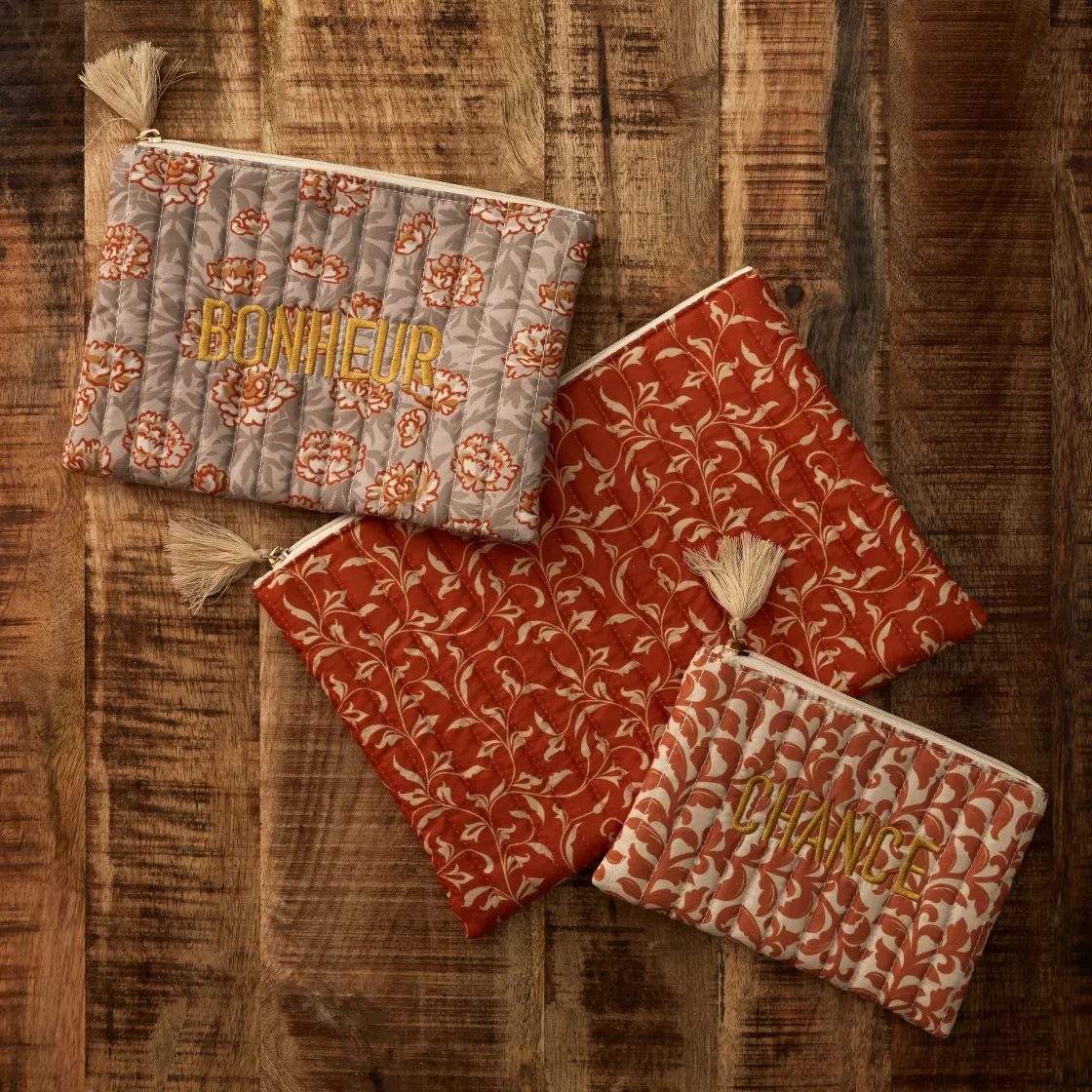 La Chaise Longue Sacs & Pochettes-SET DE 3 TROUSSES PALAZZO