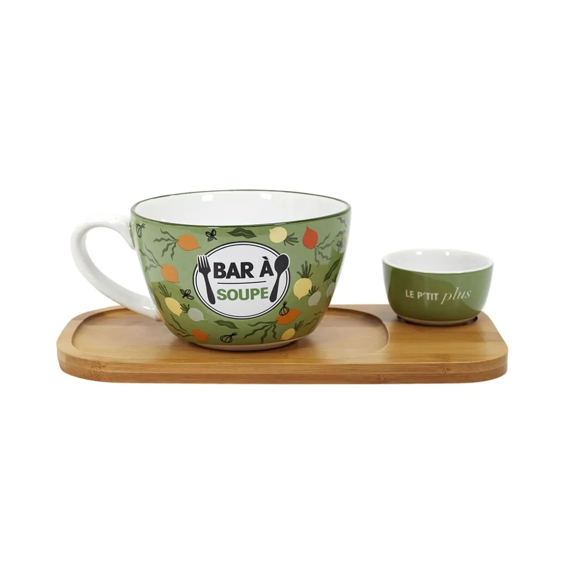 La Chaise Longue Art De La Table-SOUPE SET LEGUMES D'HIVER