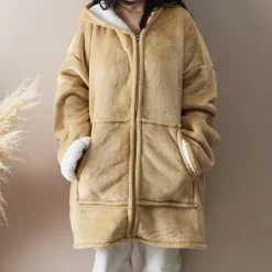 La Chaise Longue Cocoon-SWEAT ZIPPE XXL HYGGE