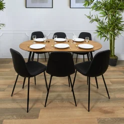 La Chaise Longue Mobilier-TABLE EXTENSIBLE 4 A 6 PERSONNES