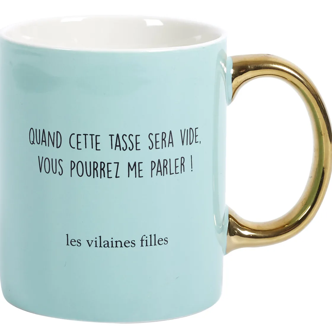 La Chaise Longue Thé & Café-TASSE ANSE DOREE QUAND VOUS POURREZ ME PARLER