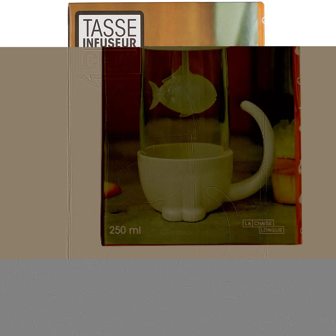 La Chaise Longue Thé & Café-TASSE AVEC INFUSEUR CHAT