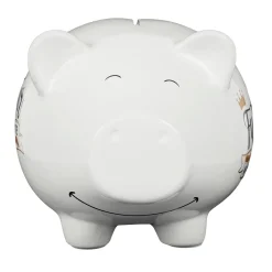 La Chaise Longue Déco-TIRELIRE COCHON XXL BLANCHE