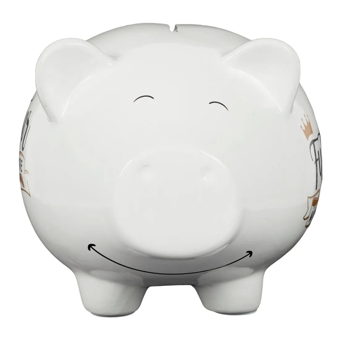 La Chaise Longue Déco-TIRELIRE COCHON XXL BLANCHE