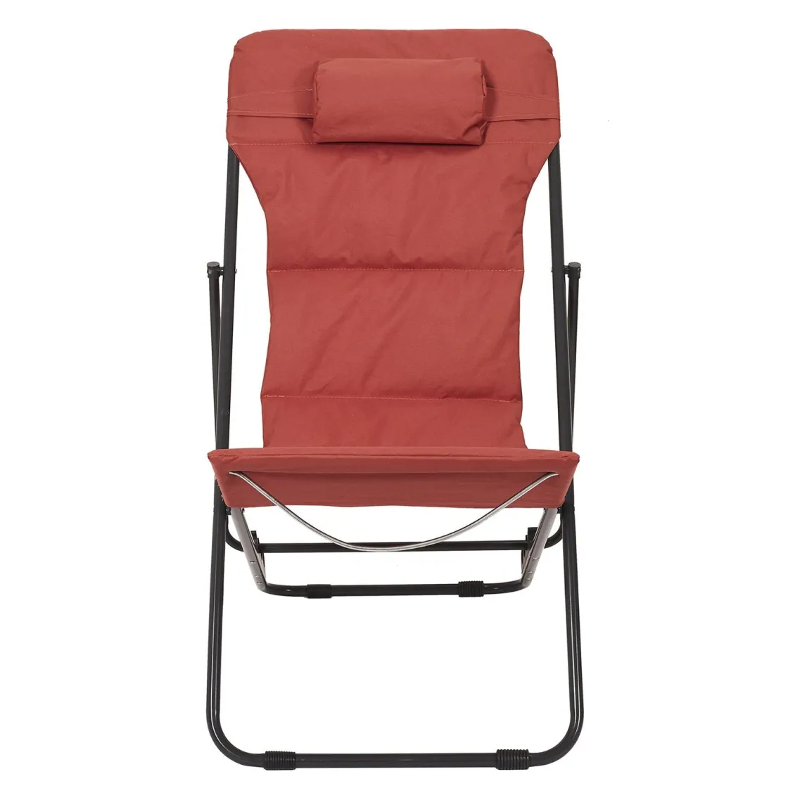 La Chaise Longue Mobilier-TRANSAT PLIABLE CORFOU TERRACOTTA