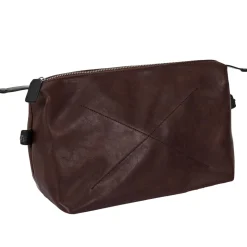 La Chaise Longue Sacs & Pochettes-TROUSSE DE TOILETTE OAKLAND CHOCO