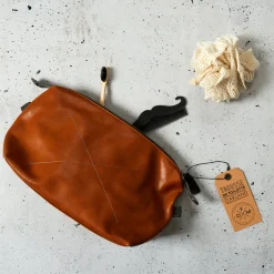 La Chaise Longue Sacs & Pochettes-TROUSSE DE TOILETTE OAKLAND CAMEL