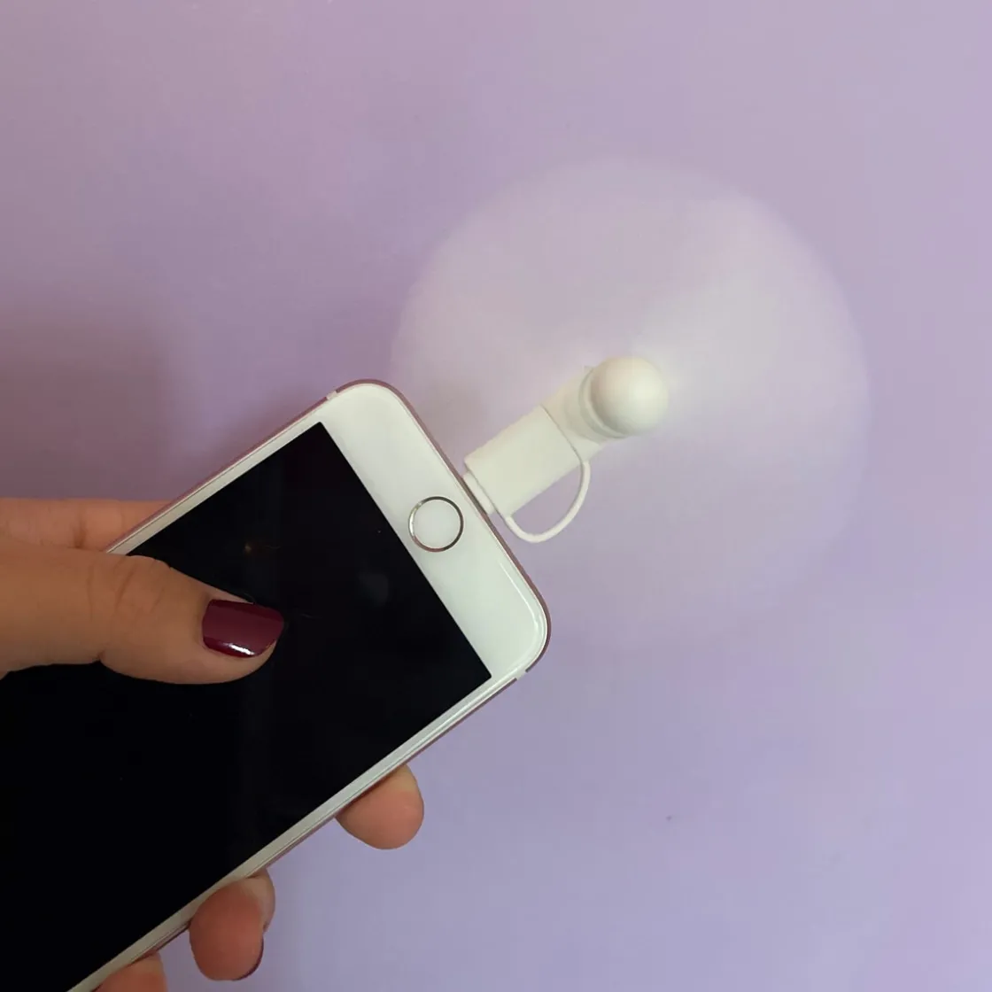 La Chaise Longue Accessoires|Accessoires Smartphone-VENTILATEUR SMARTPHONE BLANC